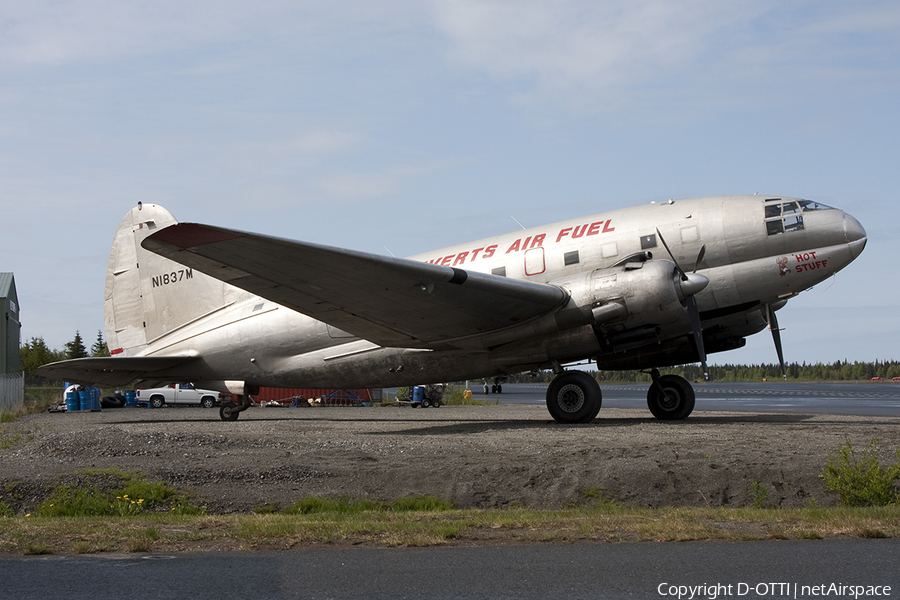 Everts Air Cargo Curtiss C-46F Commando (N1837M) | Photo 360196