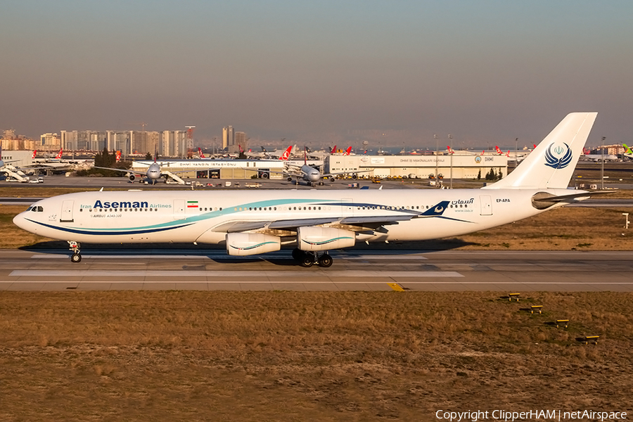 Iran Aseman Airlines Airbus A340-311 (EP-APA) | Photo 312192
