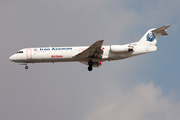 Iran Aseman Airlines Fokker 100 (EP-ASO) at  Dubai - International, United Arab Emirates