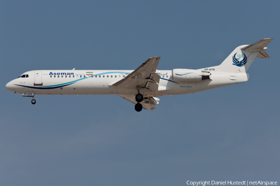 Iran Aseman Airlines Fokker 100 (EP-ATE) | Photo 416233