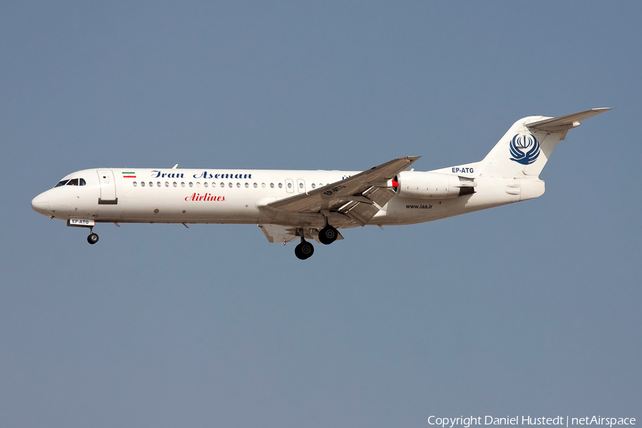 Iran Aseman Airlines Fokker 100 (EP-ATG) | Photo 529775
