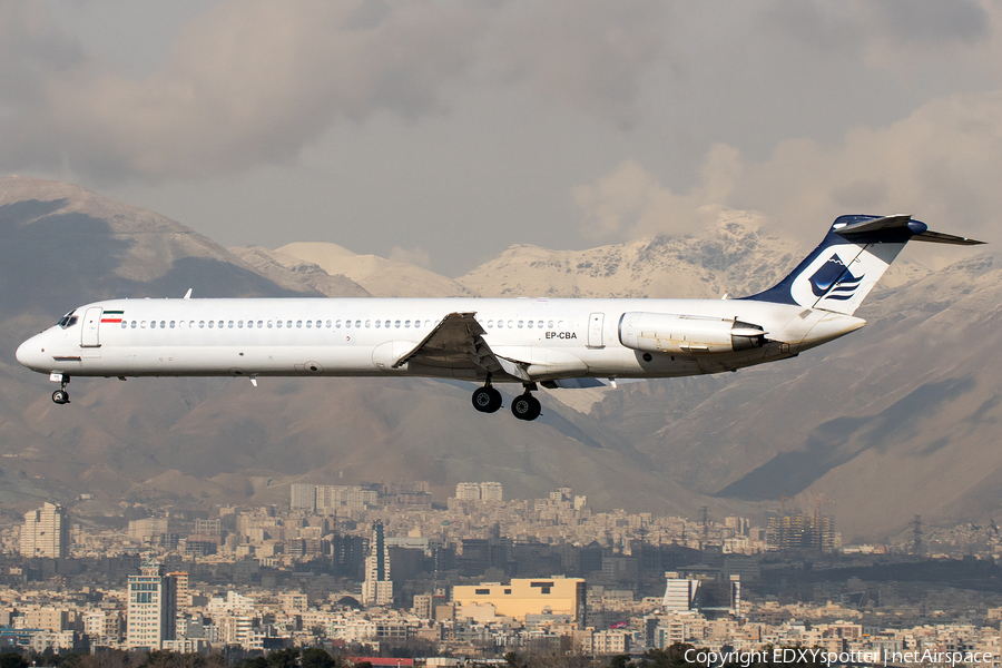 Taftan Airlines McDonnell Douglas MD-82 (EP-CBA) | Photo 275094