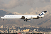 Taftan Airlines McDonnell Douglas MD-82 (EP-CBA) at  Tehran - Mehrabad International, Iran