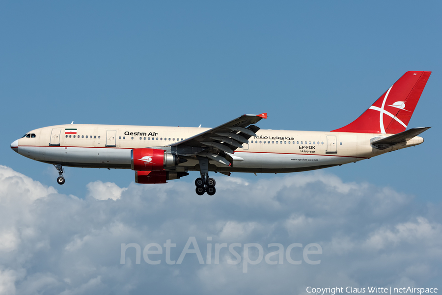 Qeshm Airlines Airbus A300B4-605R (EP-FQK) | Photo 344743