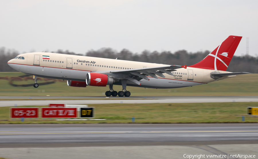 Qeshm Airlines Airbus A300B4-605R (EP-FQK) | Photo 284661