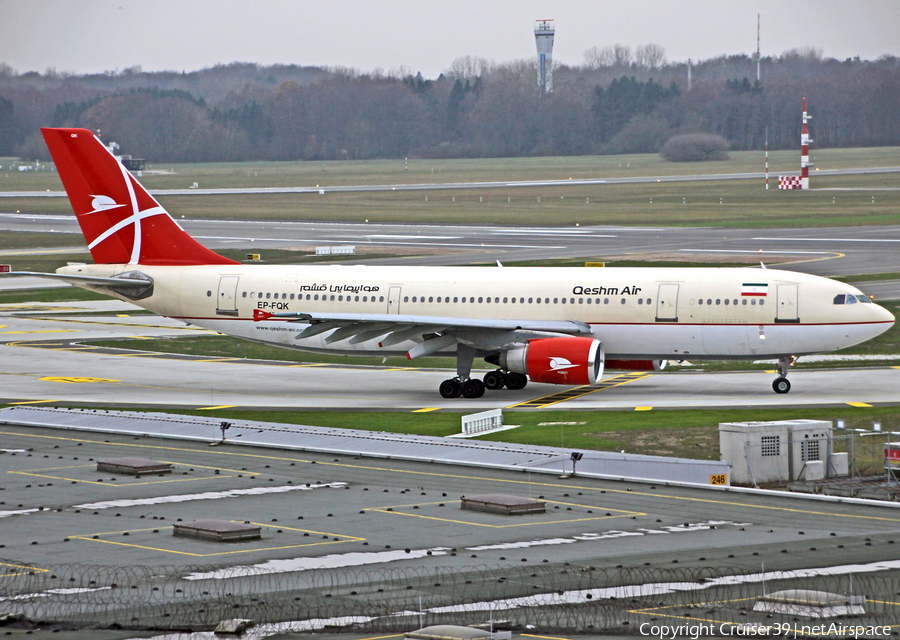 Qeshm Airlines Airbus A300B4-605R (EP-FQK) | Photo 323621