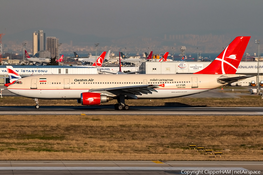 Qeshm Airlines Airbus A300B4-605R (EP-FQK) | Photo 312193