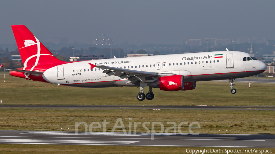Qeshm Airlines Airbus A320-214 (EP-FQR) | Photo 356330