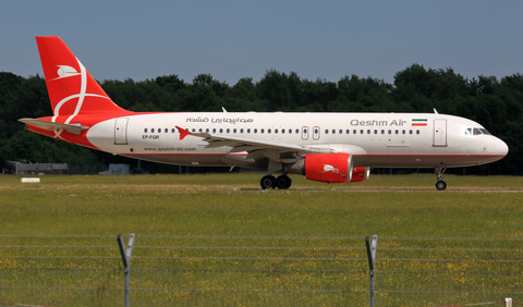 Qeshm Airlines Airbus A320-214 (EP-FQR) at  Hamburg - Fuhlsbuettel (Helmut Schmidt), Germany