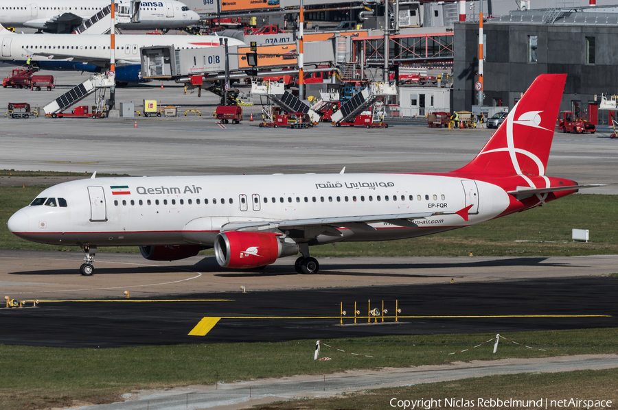 Qeshm Airlines Airbus A320-214 (EP-FQR) | Photo 266227
