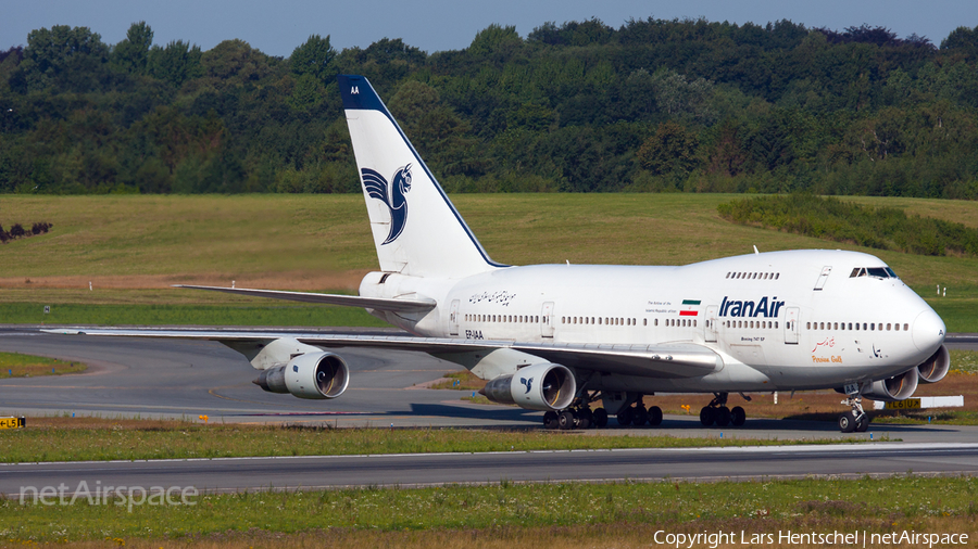 Iran Air Boeing 747SP-86 (EP-IAA) | Photo 337008