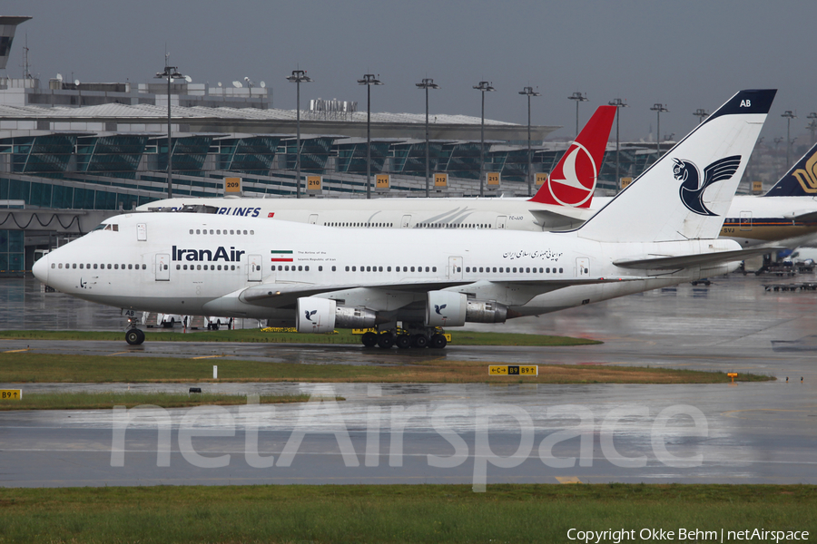 Iran Air Boeing 747SP-86 (EP-IAB) | Photo 36291