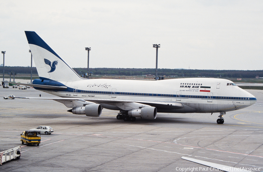 Iran Air Boeing 747SP-86 (EP-IAC) | Photo 72777