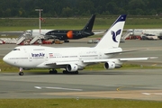 Iran Air Boeing 747SP-86 (EP-IAC) at  Hamburg - Fuhlsbuettel (Helmut Schmidt), Germany