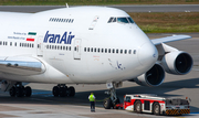 Iran Air Boeing 747SP-86 (EP-IAC) at  Hamburg - Fuhlsbuettel (Helmut Schmidt), Germany