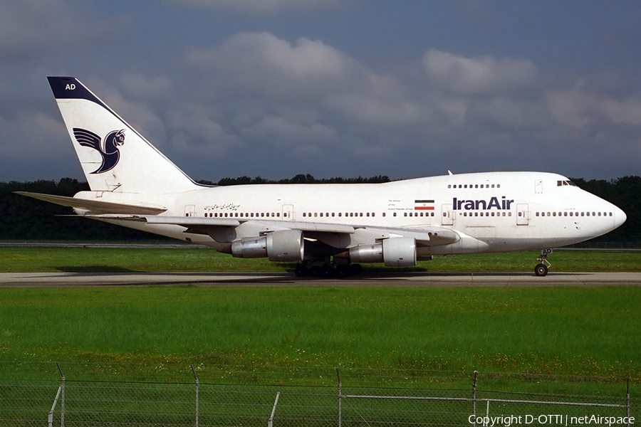 Iran Air Boeing 747SP-86 (EP-IAD) | Photo 267288