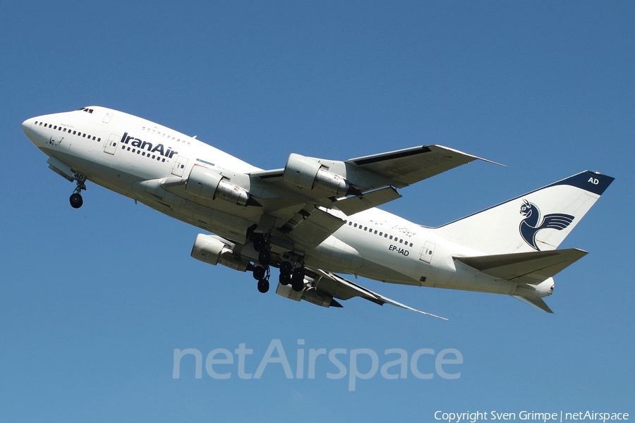 Iran Air Boeing 747SP-86 (EP-IAD) | Photo 11720