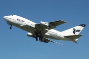 Iran Air Boeing 747SP-86 (EP-IAD) at  Hamburg - Fuhlsbuettel (Helmut Schmidt), Germany