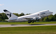 Iran Air Boeing 747SP-86 (EP-IAD) at  Hamburg - Fuhlsbuettel (Helmut Schmidt), Germany