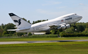 Iran Air Boeing 747SP-86 (EP-IAD) at  Hamburg - Fuhlsbuettel (Helmut Schmidt), Germany