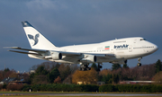 Iran Air Boeing 747SP-86 (EP-IAD) at  Hamburg - Fuhlsbuettel (Helmut Schmidt), Germany