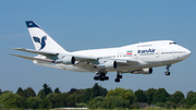 Iran Air Boeing 747SP-86 (EP-IAD) at  Hamburg - Fuhlsbuettel (Helmut Schmidt), Germany