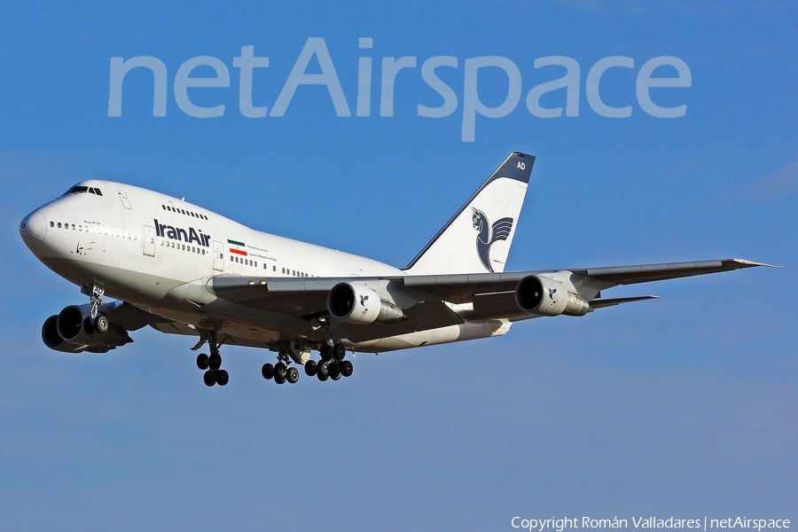 Iran Air Boeing 747SP-86 (EP-IAD) | Photo 340636