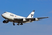 Iran Air Boeing 747SP-86 (EP-IAD) at  Gran Canaria, Spain