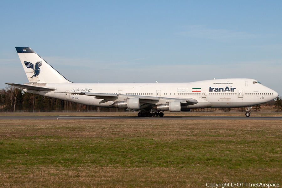 Iran Air Boeing 747-286B(M) (EP-IAG) | Photo 251081