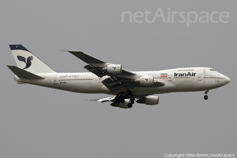 Iran Air Boeing 747-230B(M) (EP-IAI) | Photo 93740