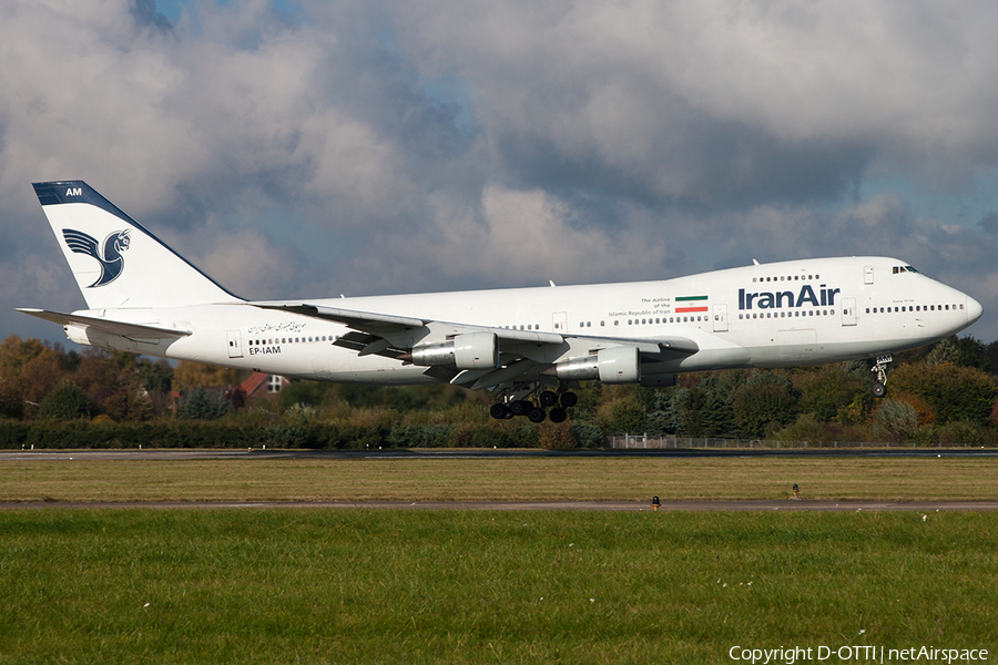 Iran Air Boeing 747-186B (EP-IAM) | Photo 213465