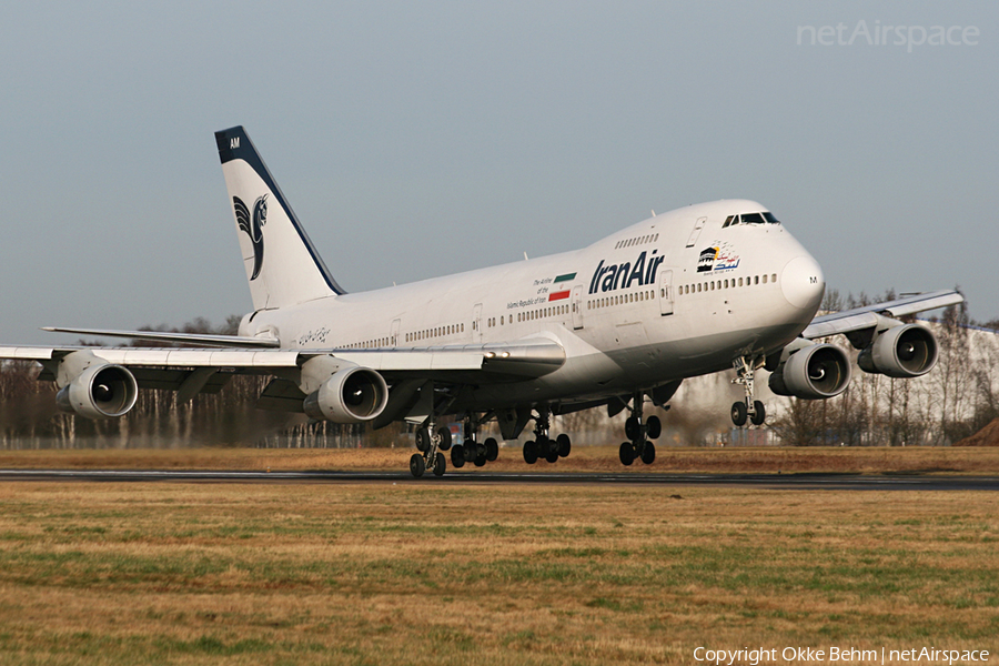 Iran Air Boeing 747-186B (EP-IAM) | Photo 37617