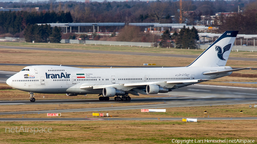 Iran Air Boeing 747-186B (EP-IAM) | Photo 414340