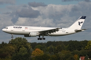 Iran Air Airbus A300B4-605R (EP-IBA) at  Hamburg - Fuhlsbuettel (Helmut Schmidt), Germany