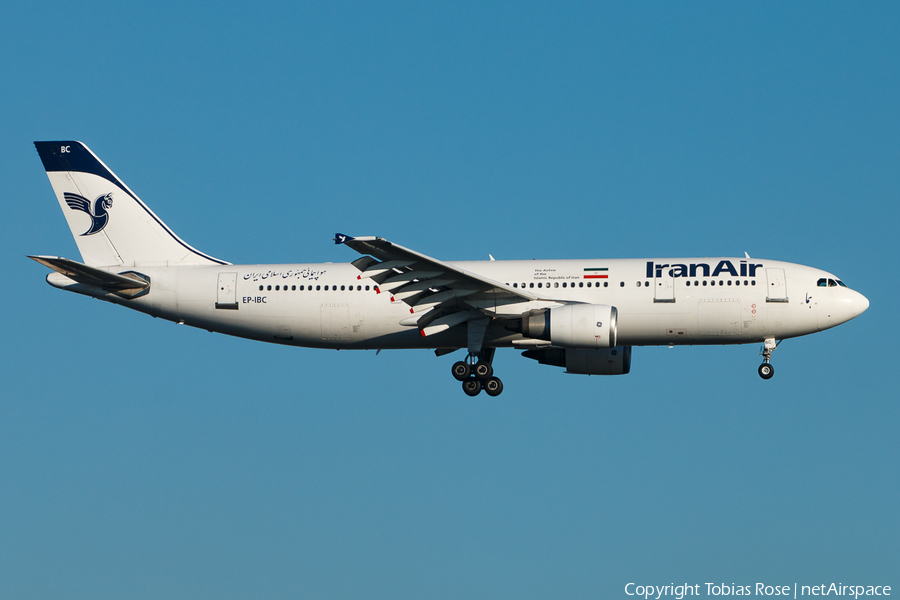 Iran Air Airbus A300B4-605R (EP-IBC) | Photo 310027