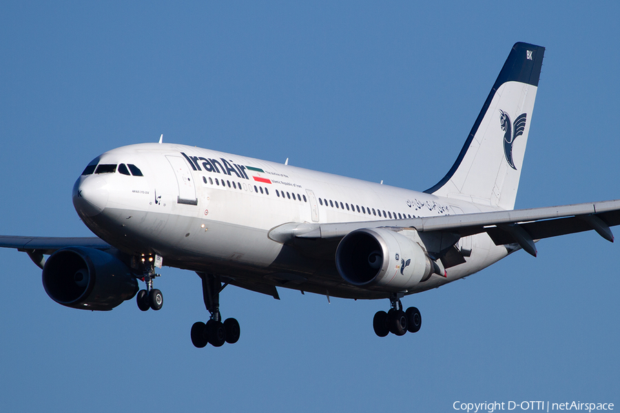 Iran Air Airbus A310-304 (EP-IBK) | Photo 516915