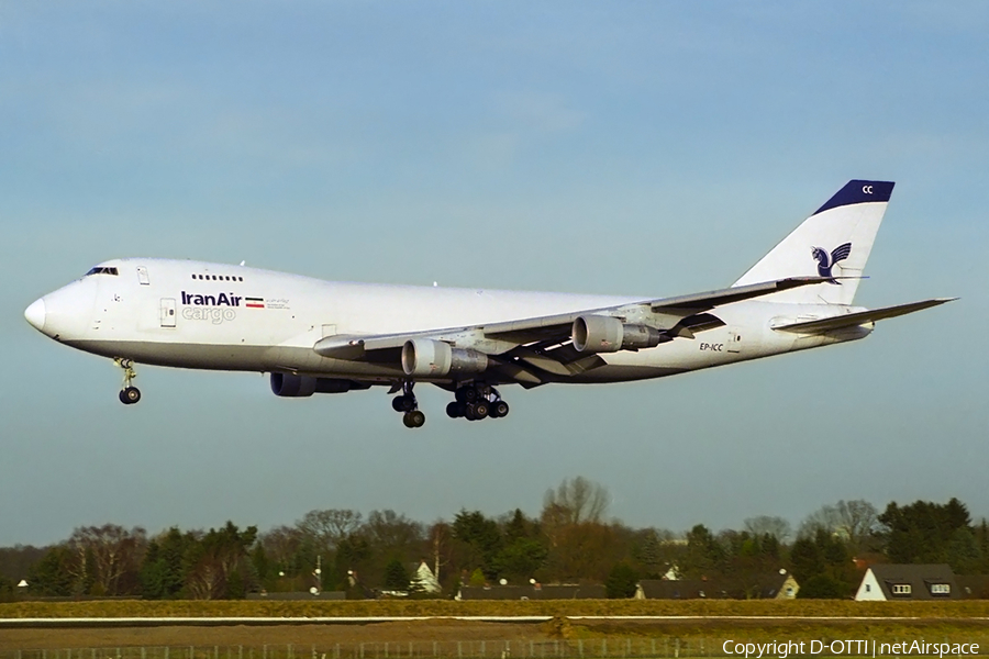 Iran Air Cargo Boeing 747-2J9F (EP-ICC) | Photo 381870