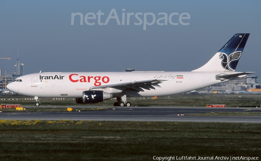 Iran Air Cargo Airbus A300B4-203(F) (EP-ICE) | Photo 410082