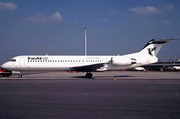 Iran Air Fokker 100 (EP-IDD) at  Hamburg - Fuhlsbuettel (Helmut Schmidt), Germany