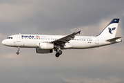 Iran Air Airbus A320-232 (EP-IEB) at  Tehran - Mehrabad International, Iran