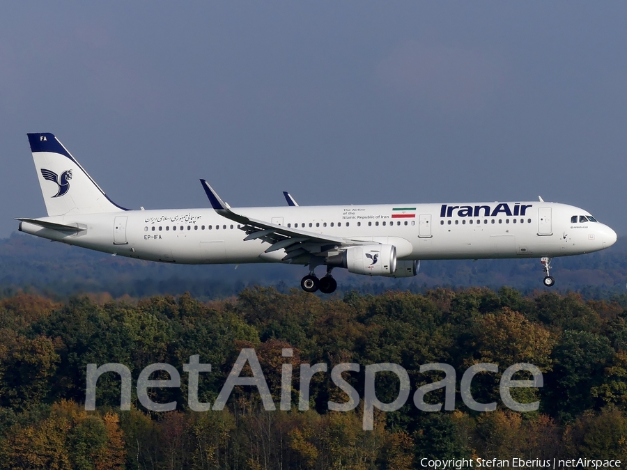 Iran Air Airbus A321-211 (EP-IFA) | Photo 196178