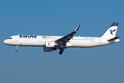 Iran Air Airbus A321-211 (EP-IFA) at  Frankfurt am Main, Germany