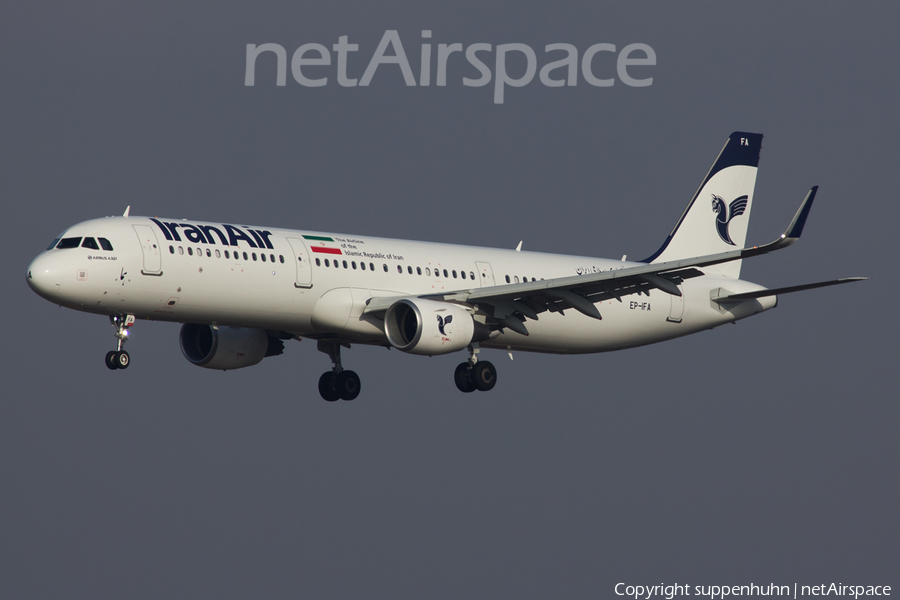Iran Air Airbus A321-211 (EP-IFA) | Photo 145975