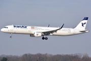 Iran Air Airbus A321-211 (EP-IFA) at  Hamburg - Fuhlsbuettel (Helmut Schmidt), Germany