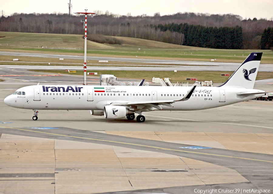 Iran Air Airbus A321-211 (EP-IFA) | Photo 205758