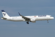 Iran Air Airbus A321-211 (EP-IFA) at  Hamburg - Fuhlsbuettel (Helmut Schmidt), Germany