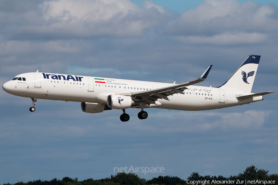 Iran Air Airbus A321-211 (EP-IFA) | Photo 257692