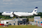 Iran Air Airbus A321-211 (EP-IFA) at  Hamburg - Fuhlsbuettel (Helmut Schmidt), Germany