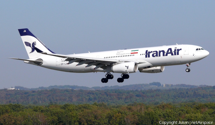 Iran Air Airbus A330-243 (EP-IJA) | Photo 396712