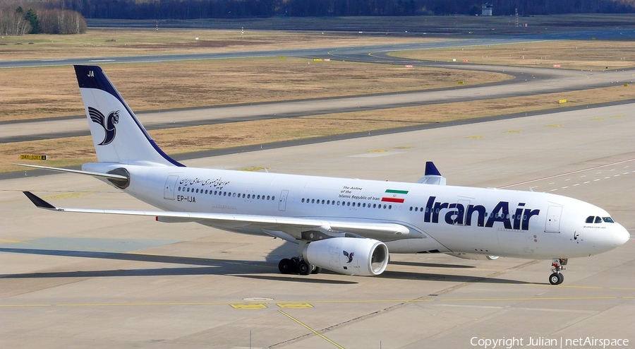 Iran Air Airbus A330-243 (EP-IJA) | Photo 437219